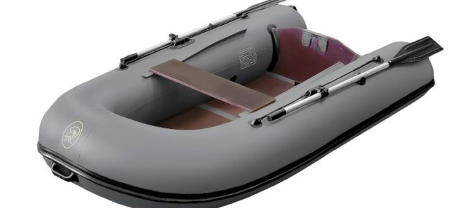 Одноместная транцевая надувная лодка ПВХ BoatMaster 250T